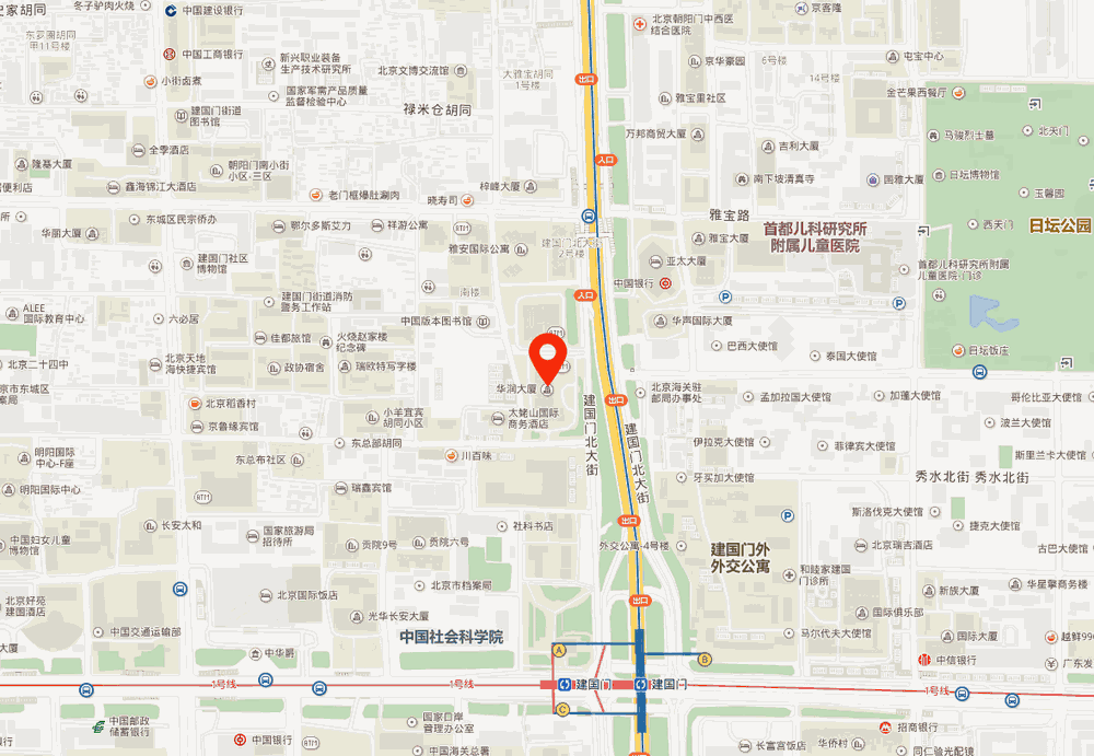 华润大厦位置地图